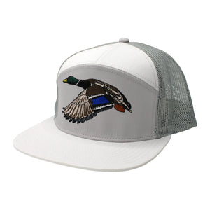 LOCAL BOY OUTFITTERS Men's Hats WHITE Local Boy Men's Mr. Mallard 7 Panel Hat || David's Clothing L3000354