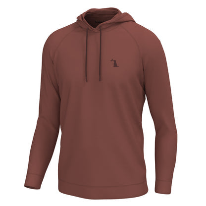 LOCAL BOY OUTFITTERS Men's Hoodies MAHOGANY / S Local Boy Men's Hemlock Hoodie L1300035MGNY