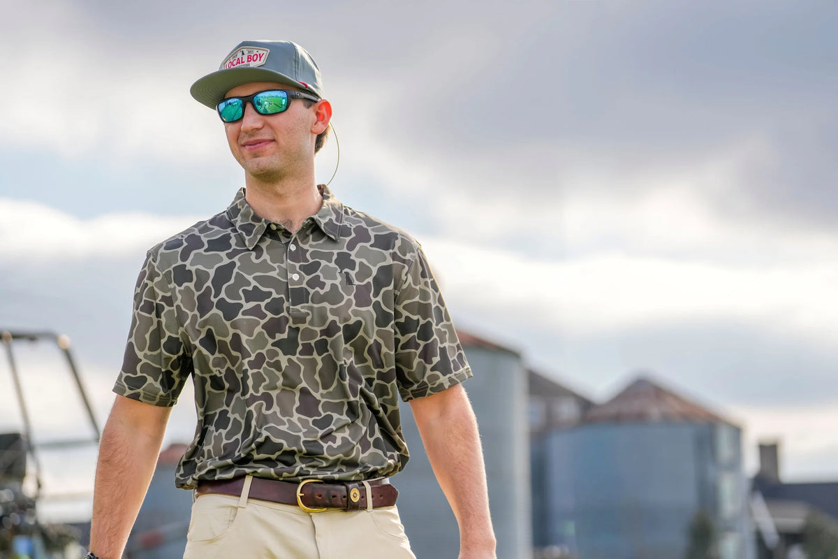 LOCAL BOY OUTFITTERS Men's Polo Local Boy Dirty Myrtle Polo