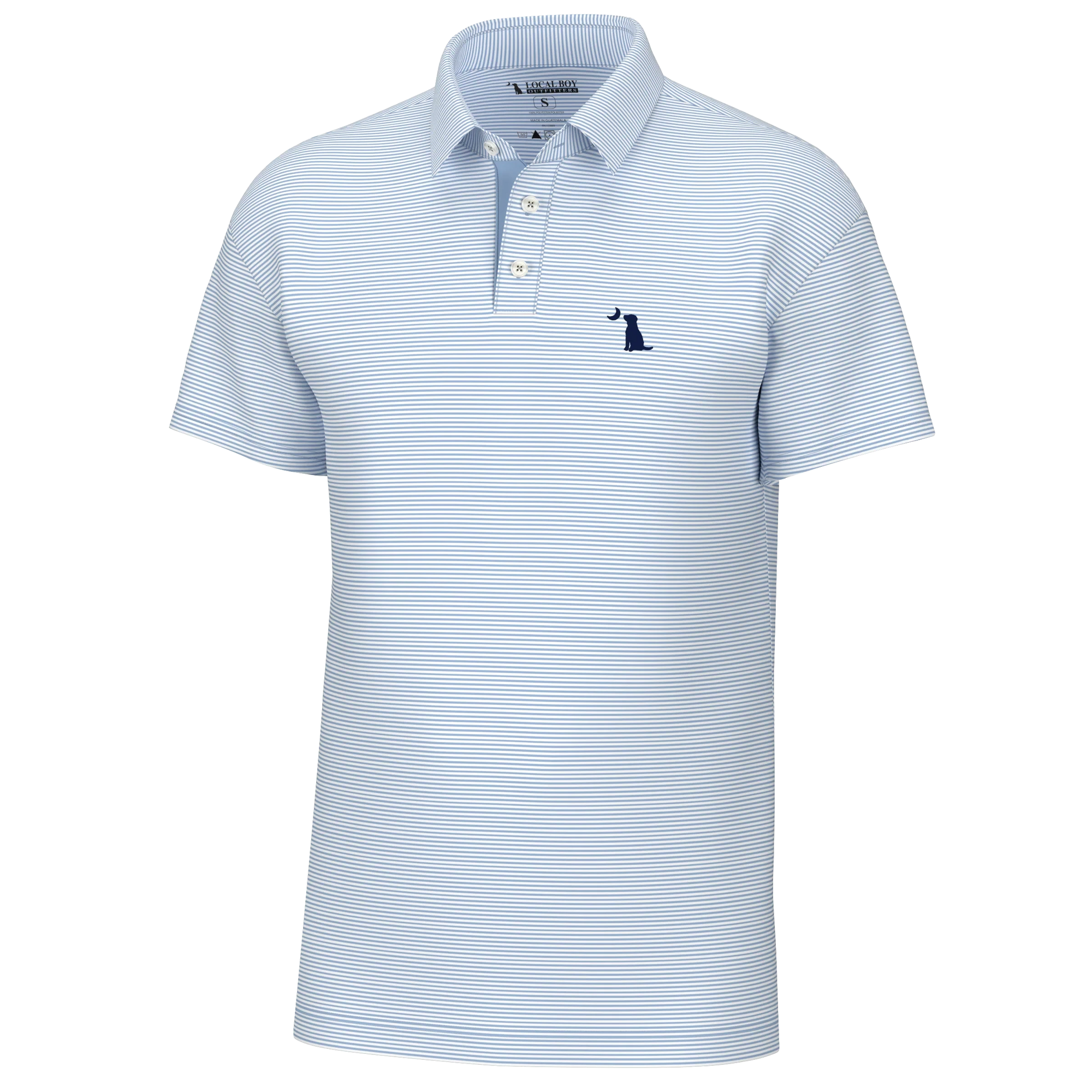 LOCAL BOY OUTFITTERS Men's Polo Local Boy Men's Palms Polo || David's Clothing
