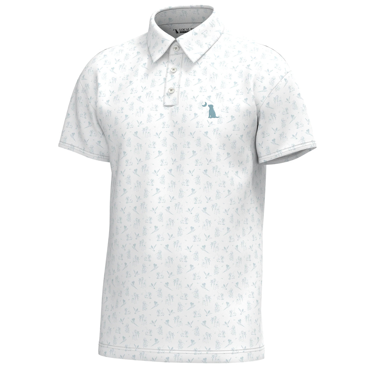 LOCAL BOY OUTFITTERS Men's Polo ULTIMATE RETRIEVE / S Local Boy Men's Dirty Myrtle Polo L1200056URV