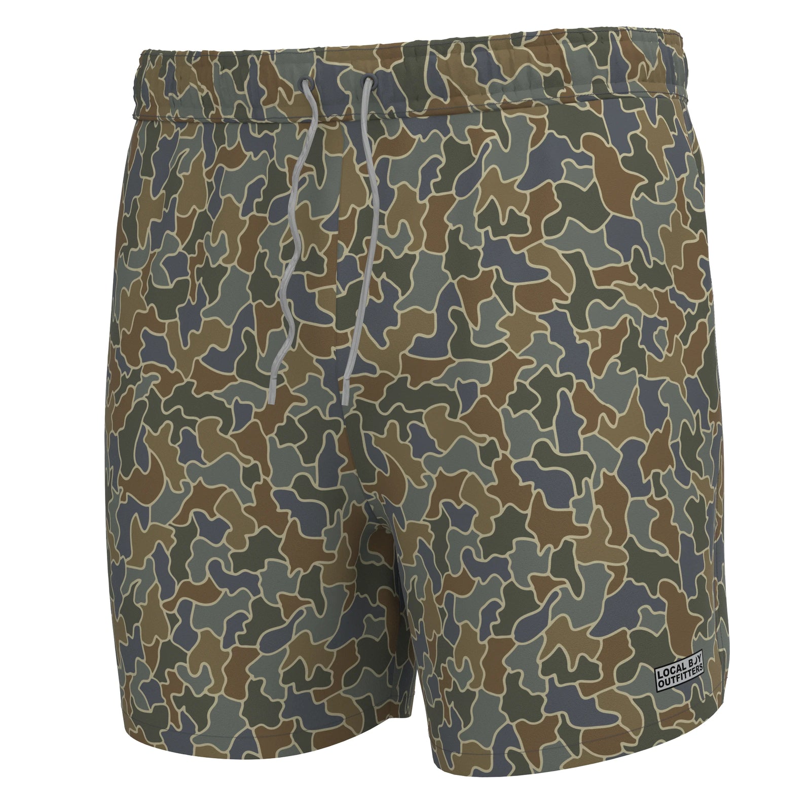 LOCAL BOY OUTFITTERS Men's Shorts GRAY COBBLESTONE / S Local Boy Men's Bayview Swim Trunk L1600021CBSG