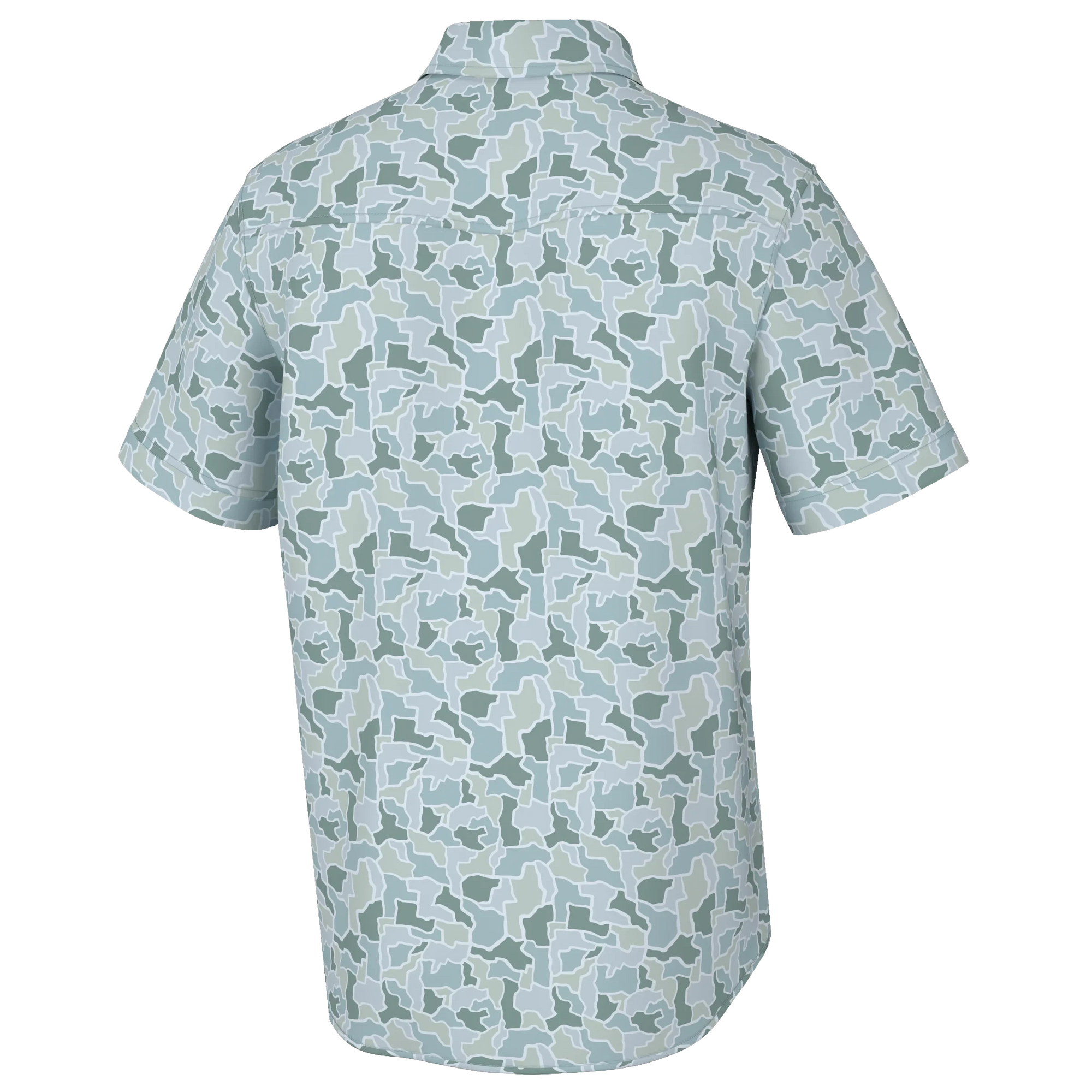 LOCAL BOY OUTFITTERS Men's Sport Shirt LOCALFLAGE BLUFF / S Local Boy Men's Backcountry Fishing Shirt L1500048LCB