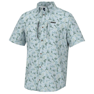 LOCAL BOY OUTFITTERS Men's Sport Shirt LOCALFLAGE BLUFF / S Local Boy Men's Backcountry Fishing Shirt L1500048LCB