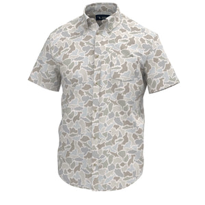 LOCAL BOY OUTFITTERS Men's Sport Shirt SALTWATER CAMO / S Local Boy Men's Low Country Button Down L1500050SWC