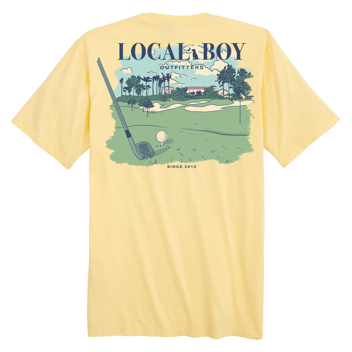 LOCAL BOY OUTFITTERS Men's Tees Local Boy Men's 18th Hole T-Shirt