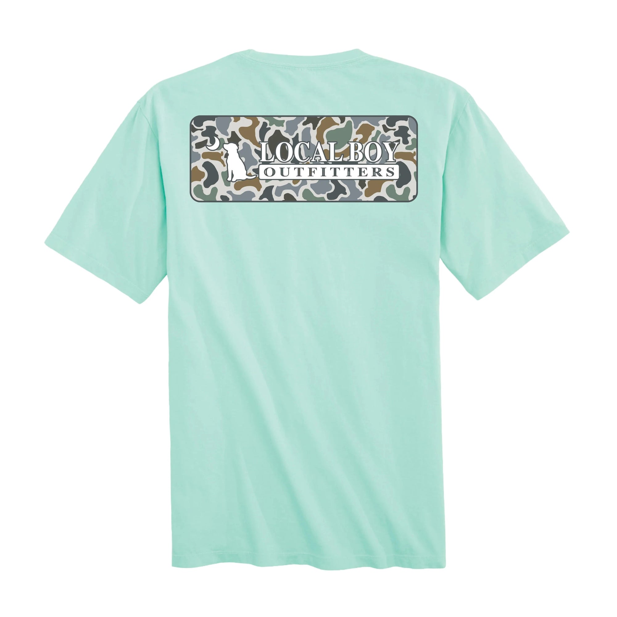 LOCAL BOY OUTFITTERS Men's Tees Local Boy Men's Localflage Bluff Plate T-Shirt