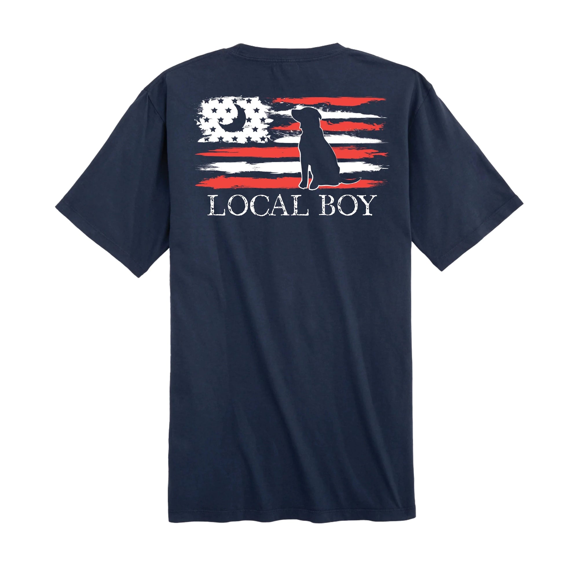 LOCAL BOY OUTFITTERS Men's Tees Local Boy Painted USA T-Shirt || David's Clothing