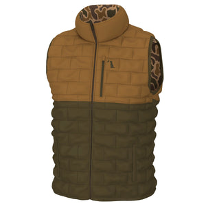 LOCAL BOY OUTFITTERS Mens Jackets Local Boy Duck Down Reversible Vest || David's Clothing