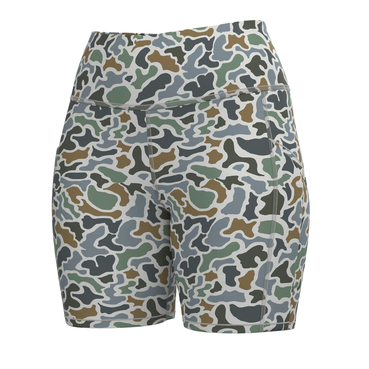 LOCAL GIRL Women's Shorts LOCALFLAGE BLUFF / XS Local Girl Biker Shorts L5160003