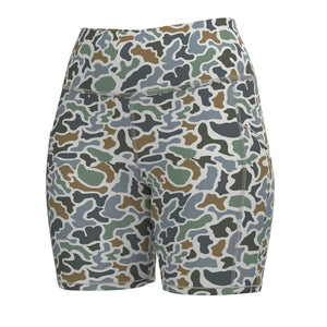 LOCAL GIRL Women's Shorts LOCALFLAGE BLUFF / XS Local Girl Biker Shorts L5160003