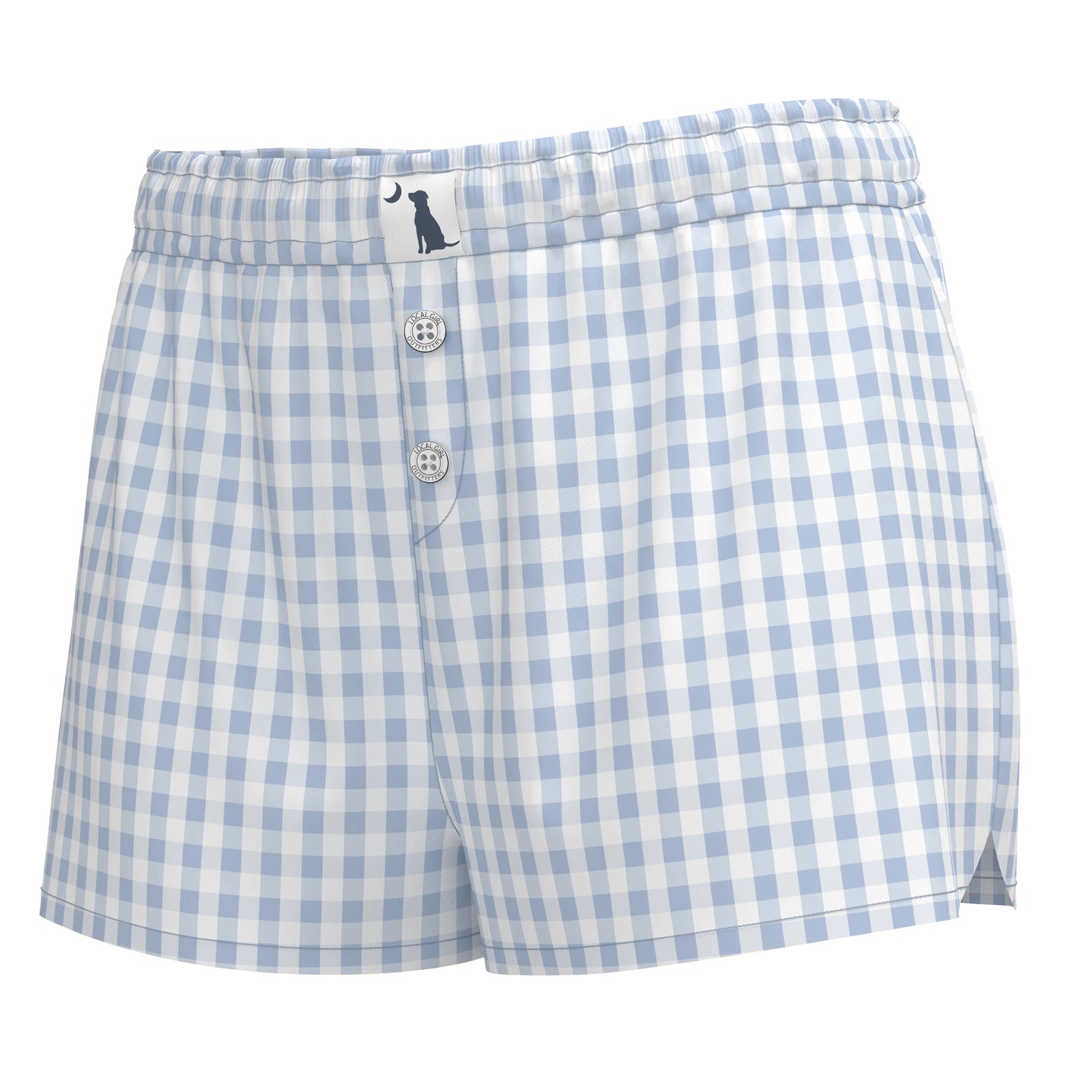LOCAL GIRL Women's Shorts WATERMEL / XS Local Girl Gingham Boxer Short L5160005SS26