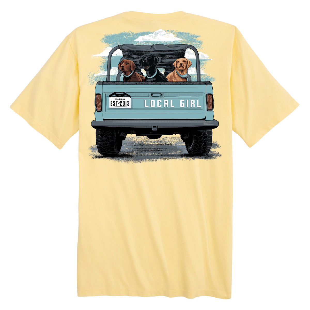 LOCAL GIRL Women's Tee Local Girl Lab Tailgate SS Tee
