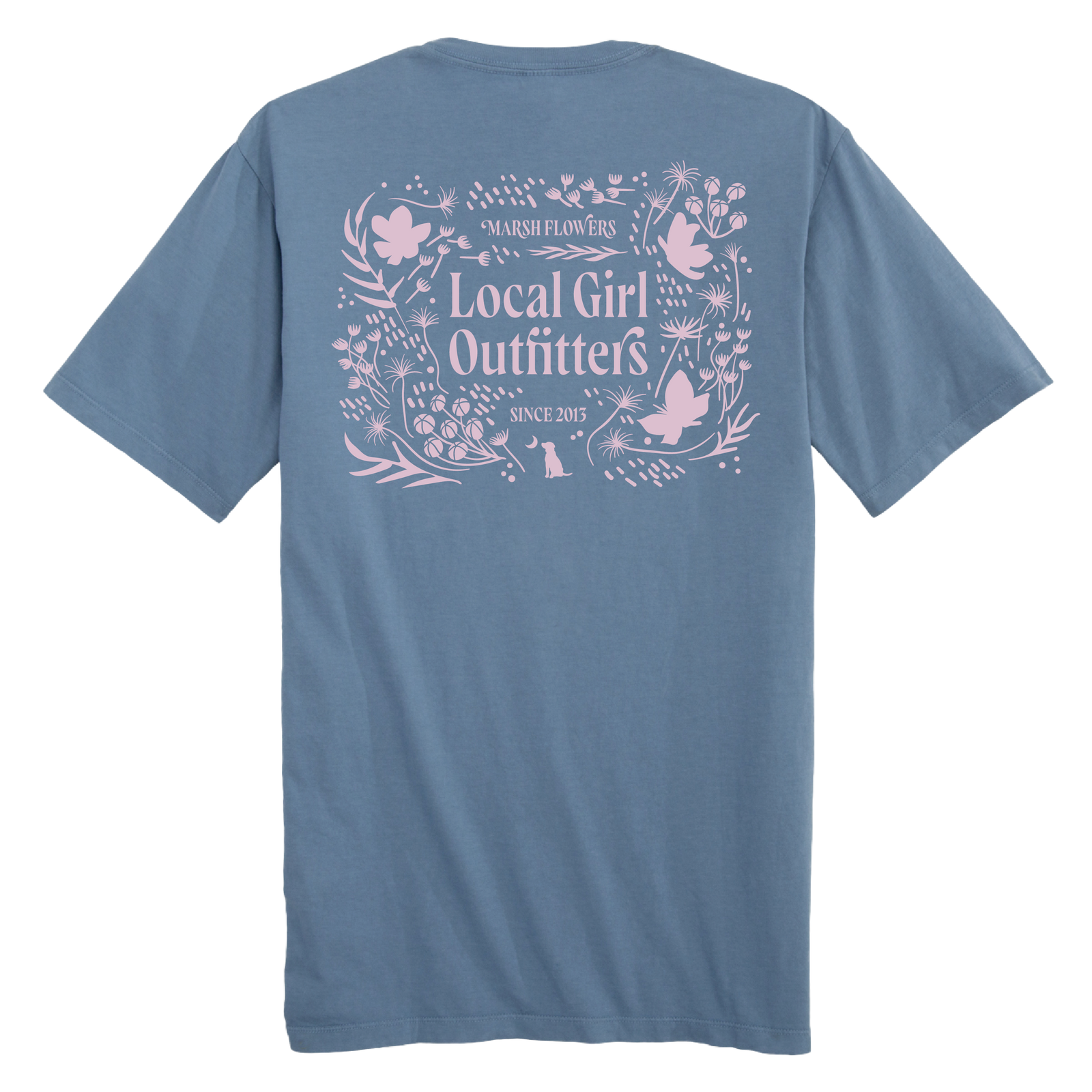 LOCAL GIRL Women's Tee Local Girl Marsh Flowers T-Shirt
