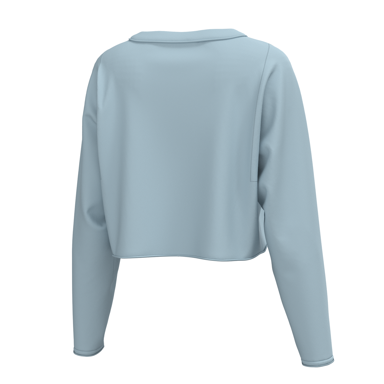 LOCAL GIRL Women's Top BABY BLUE / XS Local Girl Boxy Crop Long Sleeve T-Shirt L5112000BB