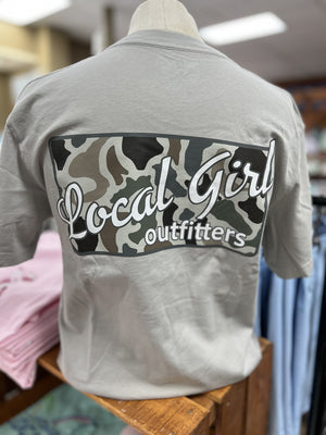 LOCAL GIRL Women's Top Local Girl LCF Plate SS Tee || David's Clothing