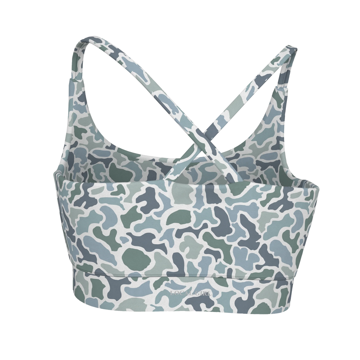 LOCAL GIRL Women's Top Local Girl Sports Bra || David's Clothing