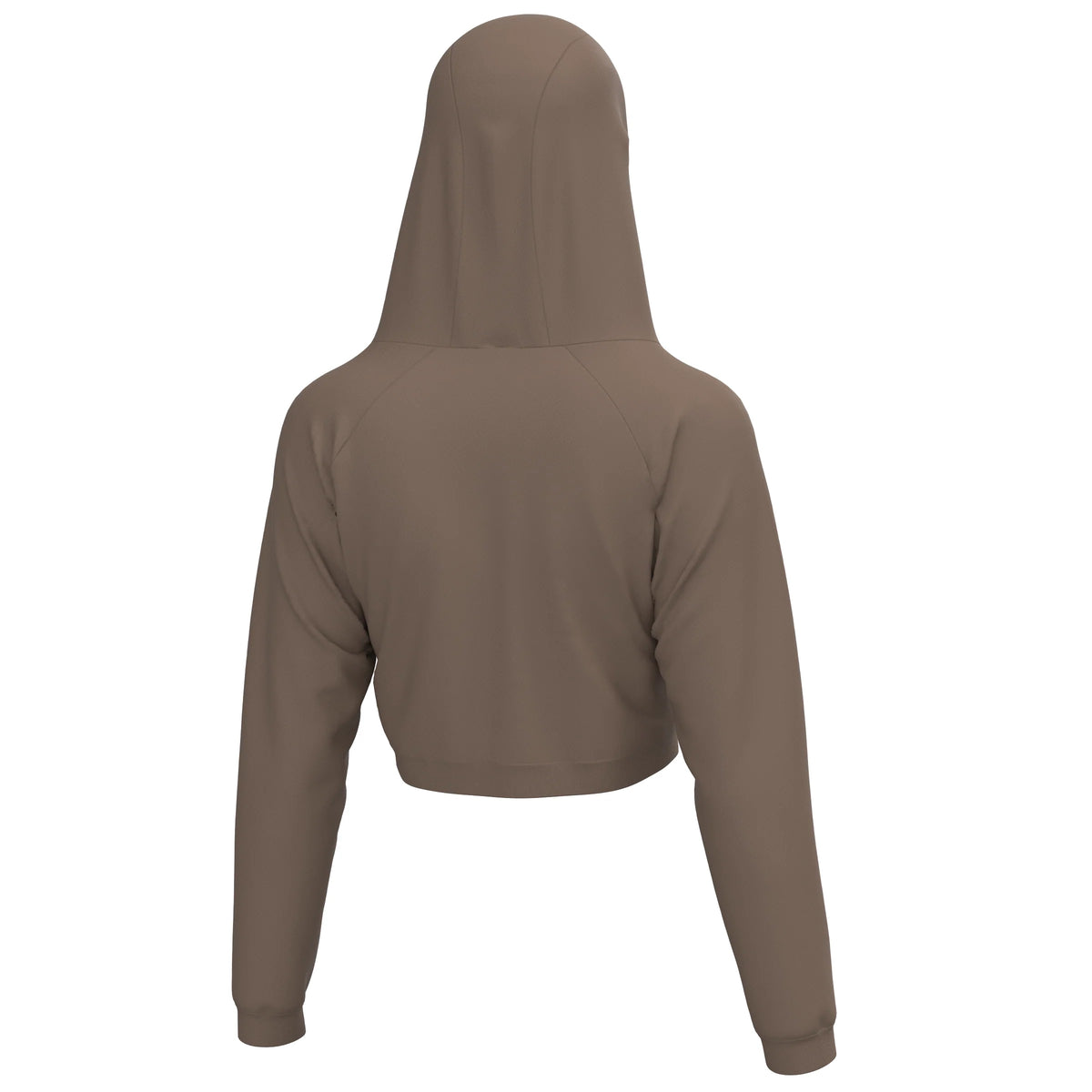 LOCAL GIRL Women's Top Local Girl Velvet Fleece Cropped Hoodie