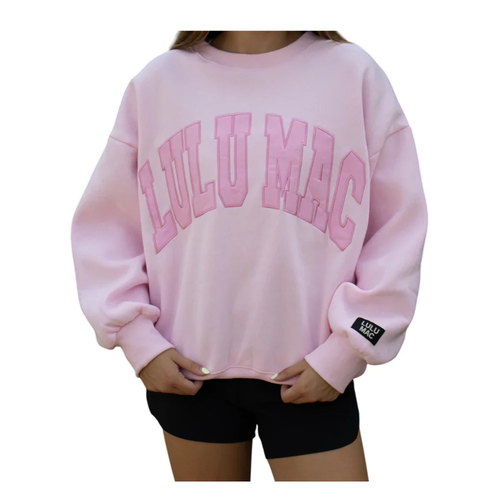 LU LU MAC Women's Sweatshirt BUTTER / XS Lulu Mac Mono Sweatshirt MONO-2225