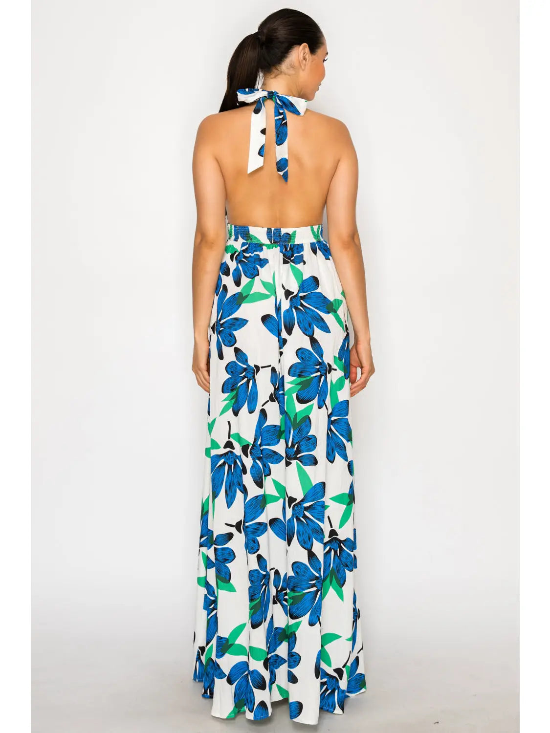 MEET ME IN SANTORINI Women's Dresses Ocean Lily Maxi Dress
