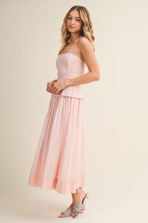 MUSTARD SEED Women's Dresses Corset Lined Strapless Dress