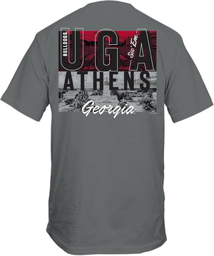 New World Graphics Men's Tees UGA Panos Short Sleeve T-Shirt Graphic Tee || David's Clothing