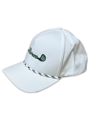 OLD ROW Men's Hats WHITE Old Row Golf Club Rope Hat || David's Clothing WROW3586