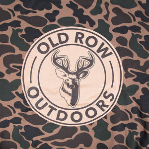 OLD ROW Men's Pullover Old Row Outdoors Deer Circle Camo Hoodie || David's Clothing