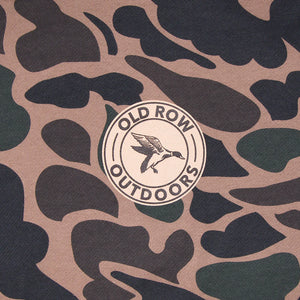 OLD ROW Men's Pullovers Old Row Outdoors Duck Circle Camo Hoodie || David's Clothing