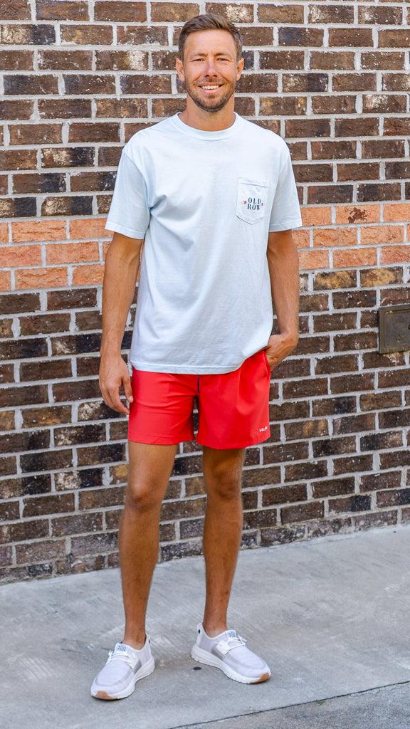 OLD ROW Men's Tees Old Row Good Boy's Club Jeep USA Pocket Tee