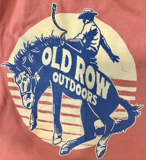 OLD ROW Men's Tees Old Row Outdoors Bronco Pocket Tee || David's Clothing