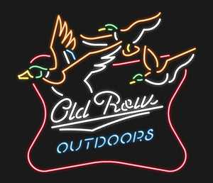 OLD ROW Men's Tees Old Row Outdoors Neon Duck Pocket Tee || David's Clothing