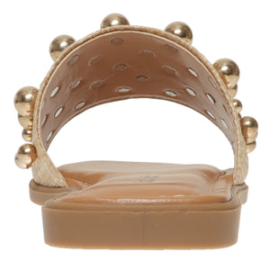 OLEM Women's Shoes Empress 55 Flat Sandal with Beads