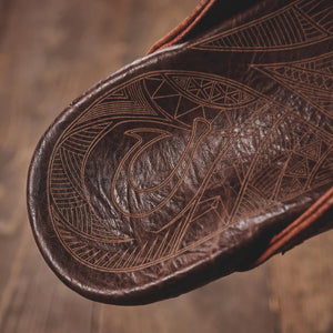 OLUKAI Men's Sandals Olukai Hiapo Men’s Leather Beach Sandals || David's Clothing