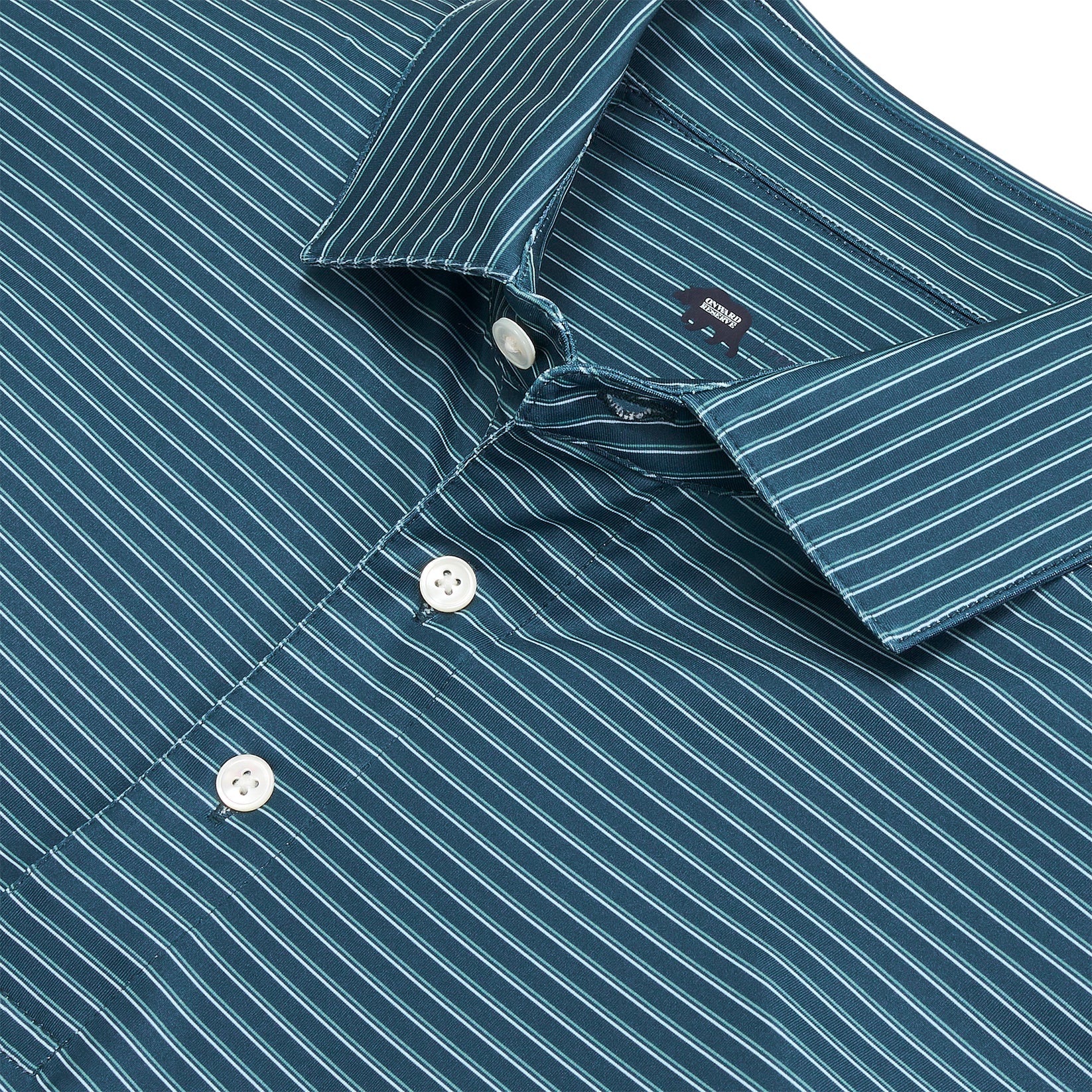 ONWARD RESERVE Men's Polo Onward Reserve Scout Stripe Performance Polo - Blue Wing Teal