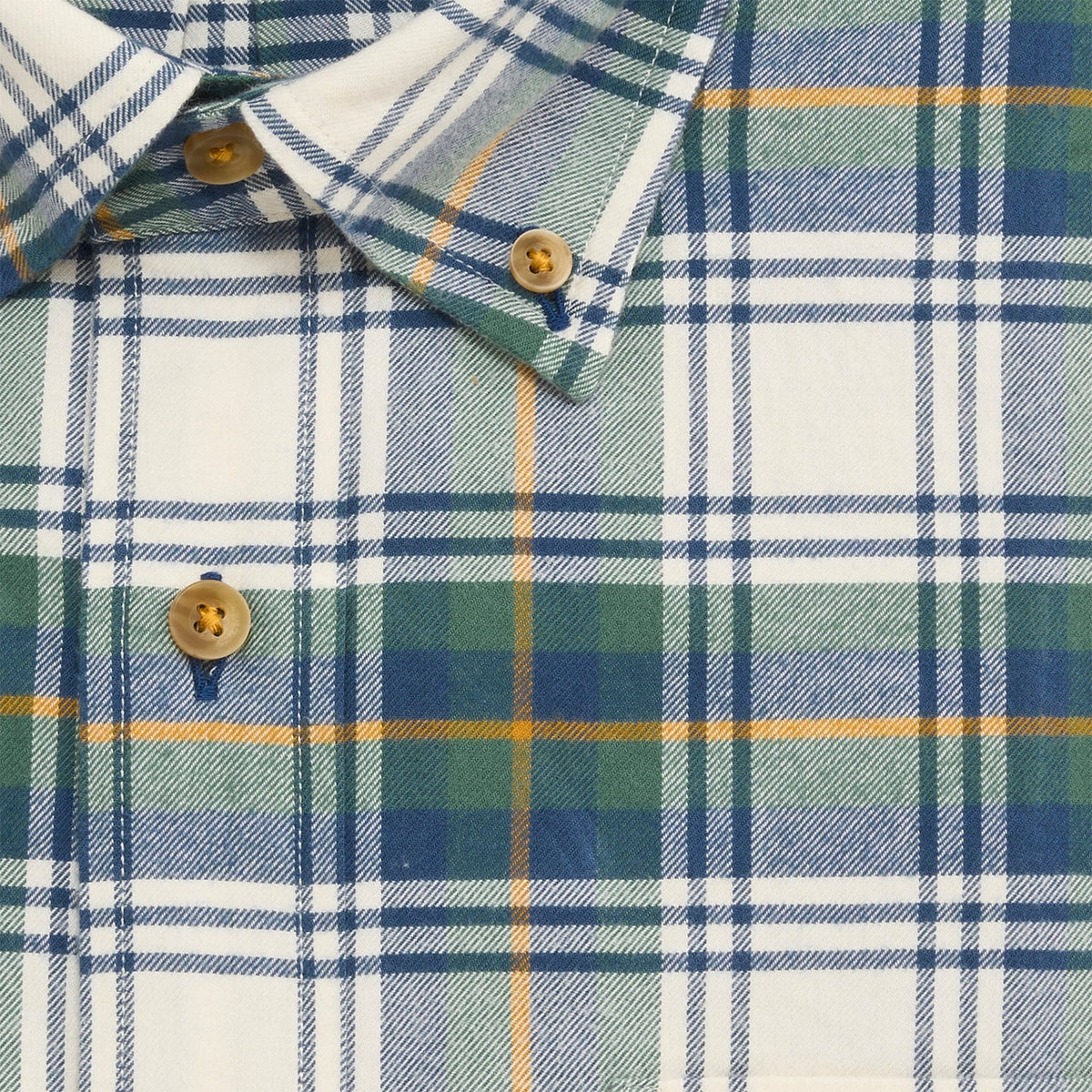 ONWARD RESERVE Men's Sport Shirt Onward Reserve Bark Featherweight Flannel - Mallard Green