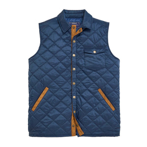 ONWARD RESERVE Mens Jackets BLUE INDIGO / M Onward Reserve Braswell Vest || David's Clothing 1MF23U608413