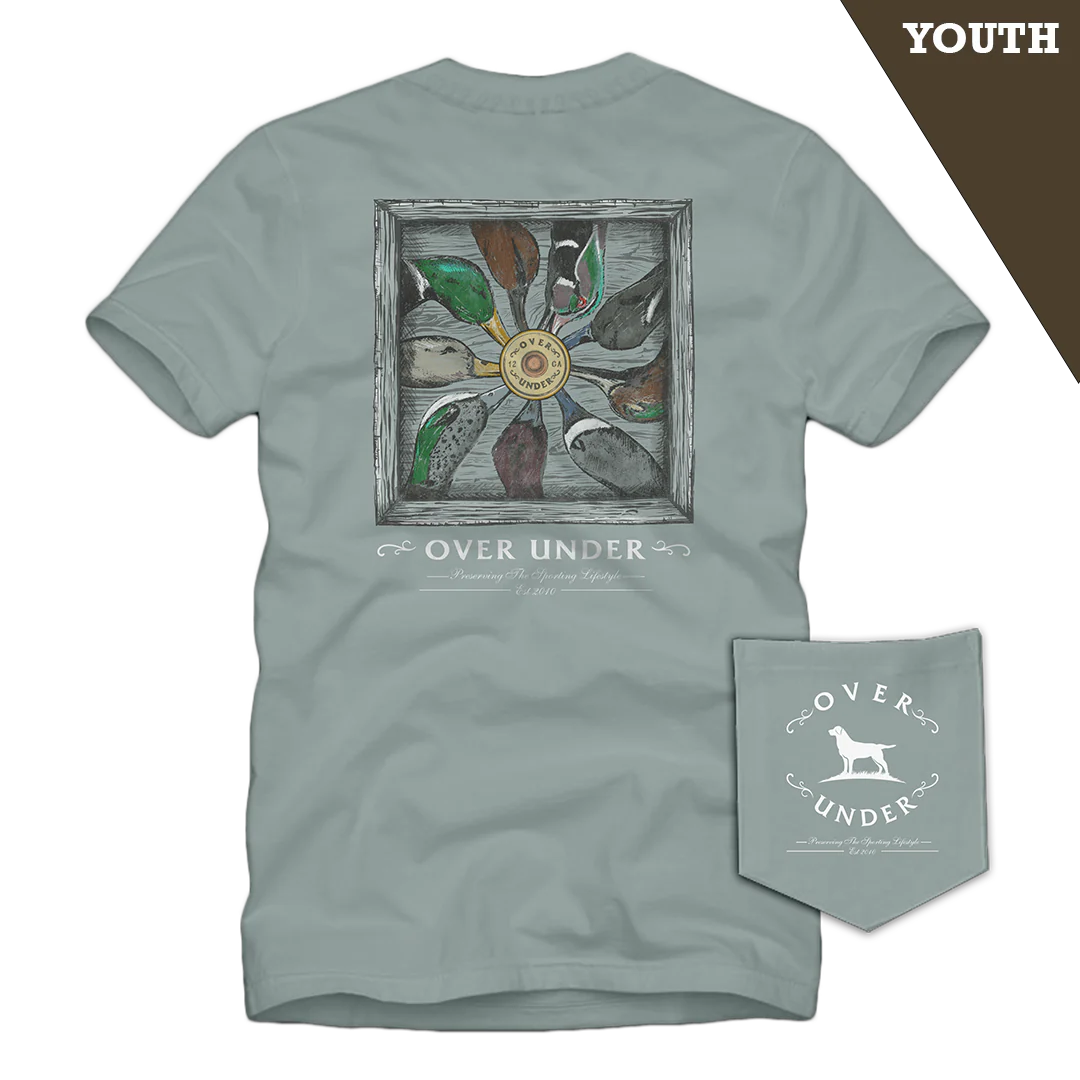 OVER UNDER CLOTHING Kid's Tees Over Under S/S Youth Duck Ring T-Shirt Bay || David's Clothing