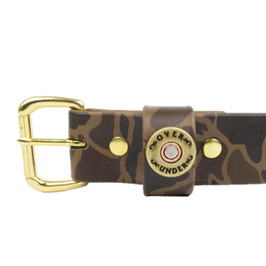 OVER UNDER CLOTHING Men's Belts Over Under Waterproof Single Shot Belt Duck Camo