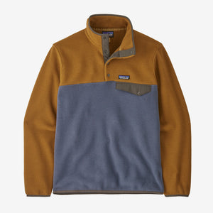 PATAGONIA Men's Outerwear SHELTER BROWN / S Patagonia Men's Lightweight Synchilla Snap-T Fleece Pullover 25551SHBN