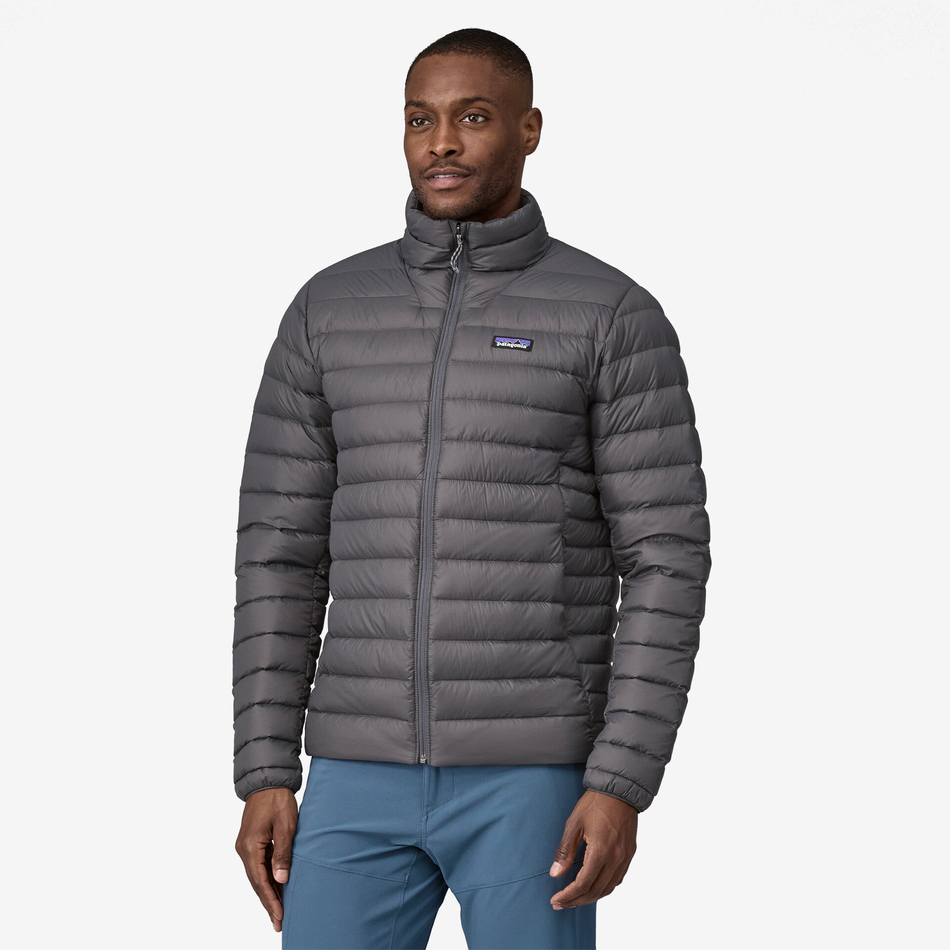 PATAGONIA Mens Jackets FORGE GREY / M Patagonia Men's Down Sweater || David's Clothing 84675FEG