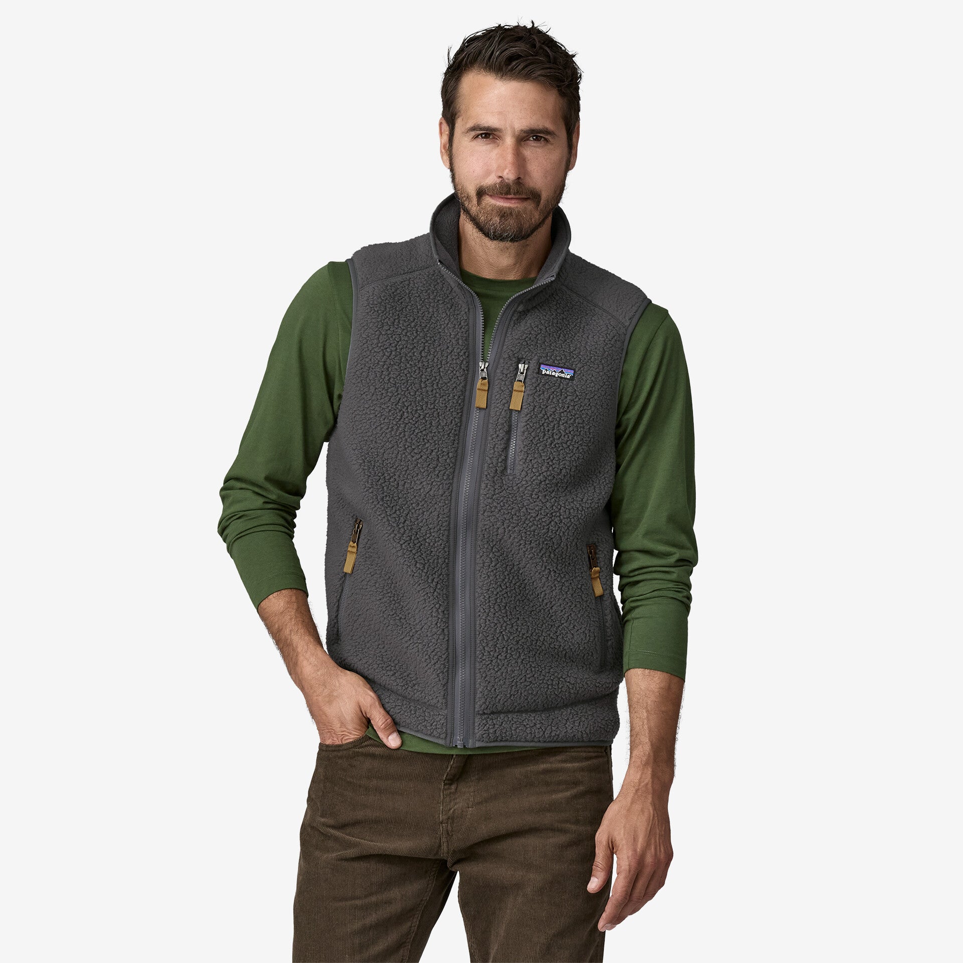 PATAGONIA Mens Jackets Patagonia Men's Retro Pile Fleece Vest || David's Clothing