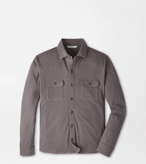 PETER MILLAR Men's Jackets Peter Millar Ridgeline Knit Shirt Jacket