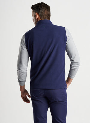 PETER MILLAR Men's Outerwear Peter Millar Thermal Flow Micro Fleece Vest || David's Clothing