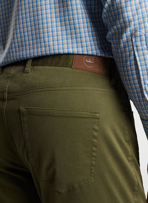 PETER MILLAR Men's Pants Peter Millar Ultimate Sateen Five-Pocket Pant || David's Clothing