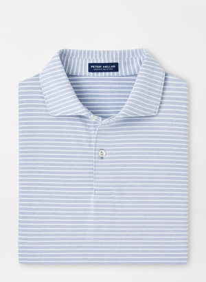 PETER MILLAR Men's Polo Peter Millar Albatross Cotton Blend Piqué Polo || David's Clothing