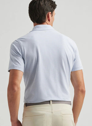 PETER MILLAR Men's Polo Peter Millar Albatross Cotton Blend Piqué Polo || David's Clothing