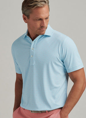 PETER MILLAR Men's Polo Peter Millar Bickett Performance Jersey Polo || David's Clothing