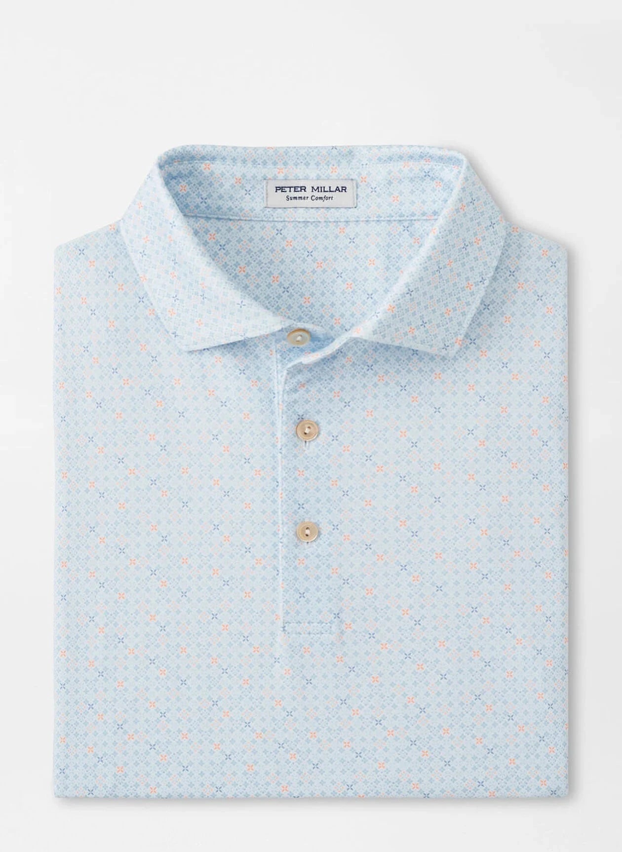 PETER MILLAR Men's Polo Peter Millar Castellina Performance Jersey Polo || David's Clothing