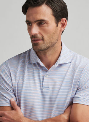 PETER MILLAR Men's Polo Peter Millar Chord Performance Jersey Polo || David's Clothing